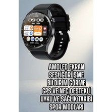 Bin1çeşit Şık Akıllı Saat ile Telefon Görüşmesi Yapabilme Özelliği