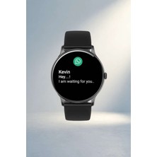 Bin1çeşit Fonksiyonel Akıllı Saat Amoled Ekran Nfc Uyumlu