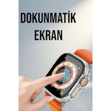Bin1çeşit Akıllı Saat 49MM Dokunmatik Bluetooth Bağlantılı Spor ve Sağlık Takibi