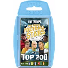 Mythos Winning Moves Top Trumps Dünya Futbol Yıldızları 3/6 Açık Mavi