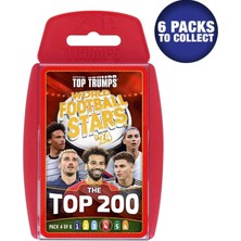 Mythos Winning Moves Top Trumps Dünya Futbol Yıldızları 4/6 Kırmızı