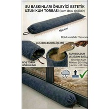 Vulli Yağmur Sel Su Baskınları Için Önleyici Estetik Uzun Kum Torbası