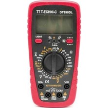 Technomax Rico 011-RC0033 DT33D Digital Multimetre