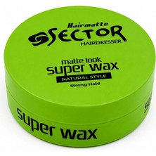 Belirtilmemiş Sector Natural Mat Super Wax 150 ml