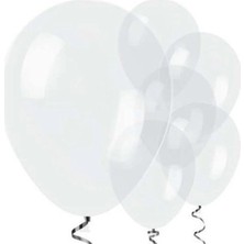 Pazariz Fırsat Ayı Şeffaf Latex Balon 10 Adet