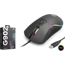 Good Pro G902 Rgb Gaming Mouse 3600 Dpı 6 Tuş 1000Hz Siyah