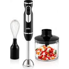 Shopwave Krm 2hız Ayar - Paslanmaz Çelik Bıçak El Multi Blender Seti 700ML Hazneli SHB-7529 (5047) Krm
