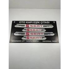 Seat Oto Kapı Eşik Çıtası 4’lü Takım Aynalı Pleksi