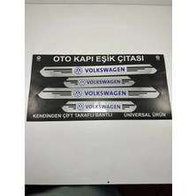 Oto Kapı Eşik Çıtası 4’lü Takım Aynalı Pleksi