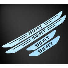 Seat Özel Kapı Eşik Yazısı Krom