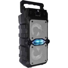 Bin1çeşit Taşınabilir Büyük Boy Bluetooth Hoparlör Çift Çıkışlı 5 Saat Oynatma
