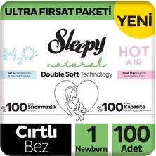 Adalı Store 100 Adet Newborn Bebek Bezi Ultra Yumuşak Fırsat Paketi
