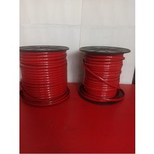 9 mm Genişliğinde Kırmızı Nikelaj 5 Metre