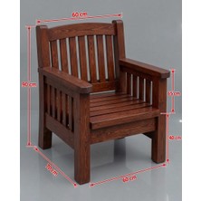 Hikioe Natura Wood Armchair