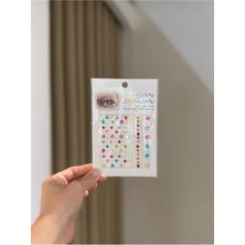 Renkli Taşlı Stickers