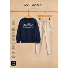 Overmax Los Angeles Baskılı Çocuk Eşofman Takımı – 3-12 Yaş