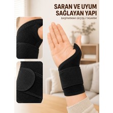 Str Store Ayarlanabilir El Bilek Bandajı Başparmak Geçişli Bilek Desteği Günlük ve Spor Kullanım