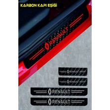 Renault Safrane Karbon Kapı Eşiği Oto 4 Adet