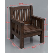 Hikioe Natura Wood Armchair