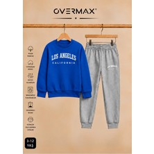 Overmax Los Angeles Baskılı Çocuk Eşofman Takımı – 3-12 Yaş