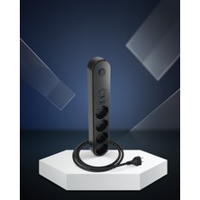 Kaliteyi Bul Çoklu Priz 4 Priz 2 USB 1 Type-C Girişli