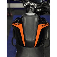 Tvs Raider 125 Için Raider Yazılı Depo Kordon Etiket (Sağ ve Sol)