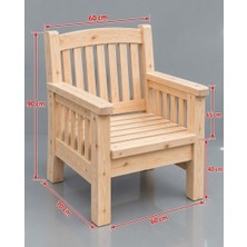 Hikioe Natura Wood Armchair