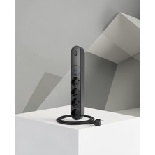 Kaliteyi Bul Akım Korumalı 4 Prizli Çoklu Priz 2 USB 1 Type-C 2500W