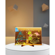 Kaliteyi Bul LED Şeffaf Yazı Tahtası 7 Renkli Neon Kalemli