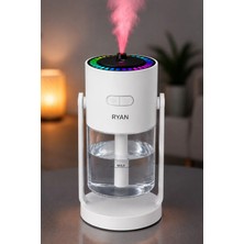 Bagajon Yıldız Gökyüzü Projeksiyonlu Hava Nemlendirici 280 ml – 7 Renk Led, 180° Gece Lambası ve Aroma Difüzör