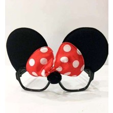 Bin1çeşit Minnie Mouse Gözlüğü