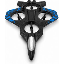 Str Store 4 Pervaneli Jet Uçak Drone Uzaktan Kumandalı 360° Takla Renkli Işıklı Dengeli Uçuş
