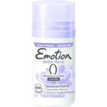 Belirtilmemiş Emotion Roll On Detox Floral Bayan 50 ml Yeni Ambalaj