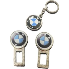 Stilix Garage Bmw Metal Toka 1 Çift ve Anahtarlık 1 Adet