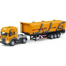 PopŞeker Sesli Işıklı Tanker Tır | 3+ Yaş | 40 cm | Dev Boy Sürtmeli Oyuncak Araç