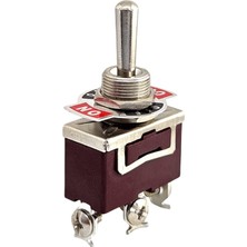 Sun-Snr Anahtar Toggle Switch 3p On-Off-Mom Ø12MM KN3C-113 IC-154