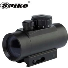 Bin1çeşit 1X30MM Taktik Kapalı Reflex Red Dot Nişangâh Geniş Görüş Açısı, Kırmızı Renk Nokta 22MM