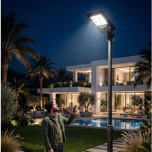 Ack AT42-06031 60W 6500K Beyaz LED Solar Sokak Armatürü