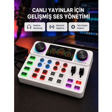 Str Store Podcast Karaoke ve Sosyal Medya Yayınları Için Ses Kartı