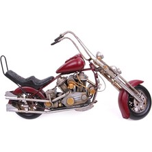 Cartiva Dekoratif Metal Motosiklet