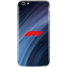 Mobilpad iPhone 6/6s Uyumlu Formula Desenli Şeffaf Telefon Kılıfı