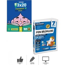 Gizli Yayınları 7. Sınıf Fen Bilimleri Müfredatın Gizli Dergisi + Paragraf Deneme