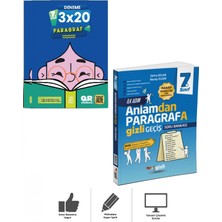 Gizli Yayınları 7. Sınıf Anlamdan Paragrafa Gizli Geçiş + Paragraf Deneme 2 Kitap