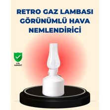 Bin1çeşit Kablosuz Retro Buhar Makinesi Gaz Lambası Tasarım Ledli Difüzör