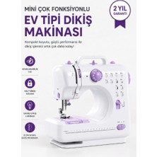 Str Store Kompakt Çok Fonksiyonlu Dikiş Makinesi 12 Desenli Ayarlanabilir Hızlı Ayak Pedallı