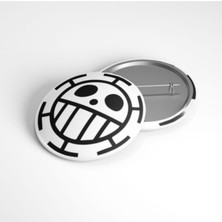 Beyaz Penguen Anime - 58MM Rozet - No.03