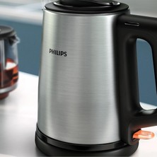 Str Store Otomatik Sıcak Tutma, 0.9l Cam Demlik, 1900W Güç, Paslanmaz Çelik Demlik, 1.8l Geniş Kapasiteli Dayanıklı Inox Taban (HD7350/00)