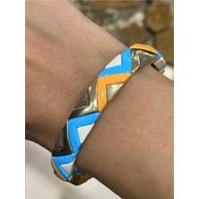 Fundéa Jewelry Çelik Ayarlanabilir Bileklik Orta Ağırlık, Minimal, Parlak, Trend, Şık ve Hediyelik Takı, Kadın