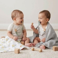 Str Store Müslin Bebek Emzik Askısı - Matcha Gree