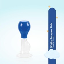 Str Store Silikon Göğüs Pompası Tirle - Mavi